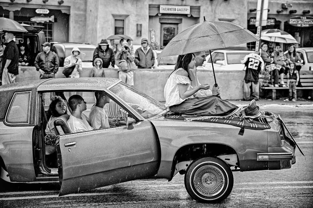 Kathleen B. Donovan "Riding Through Town"